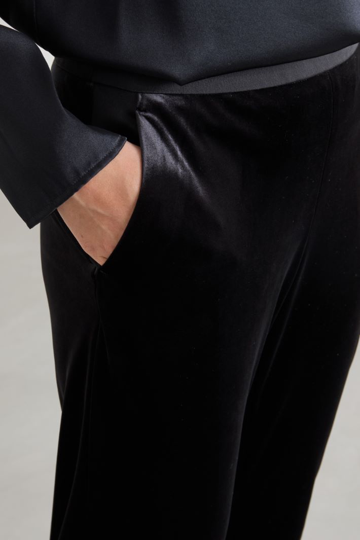 Velvet trousers Intrend - 4