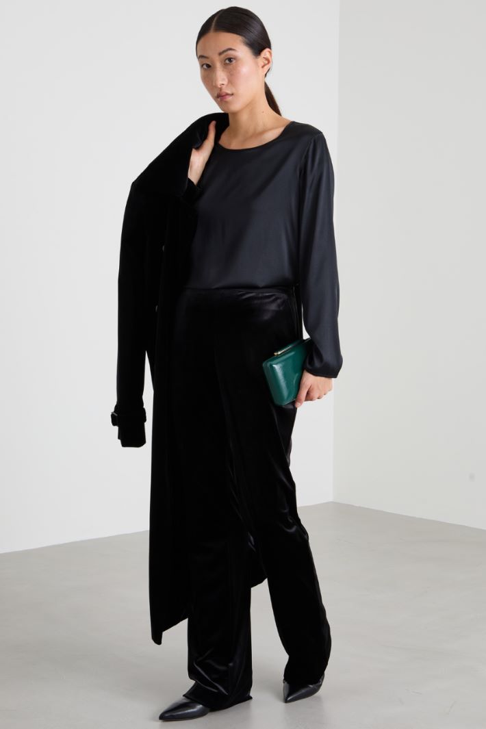 Velvet trousers Intrend