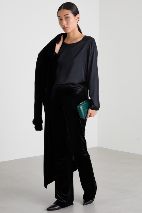 Velvet trousers Intrend