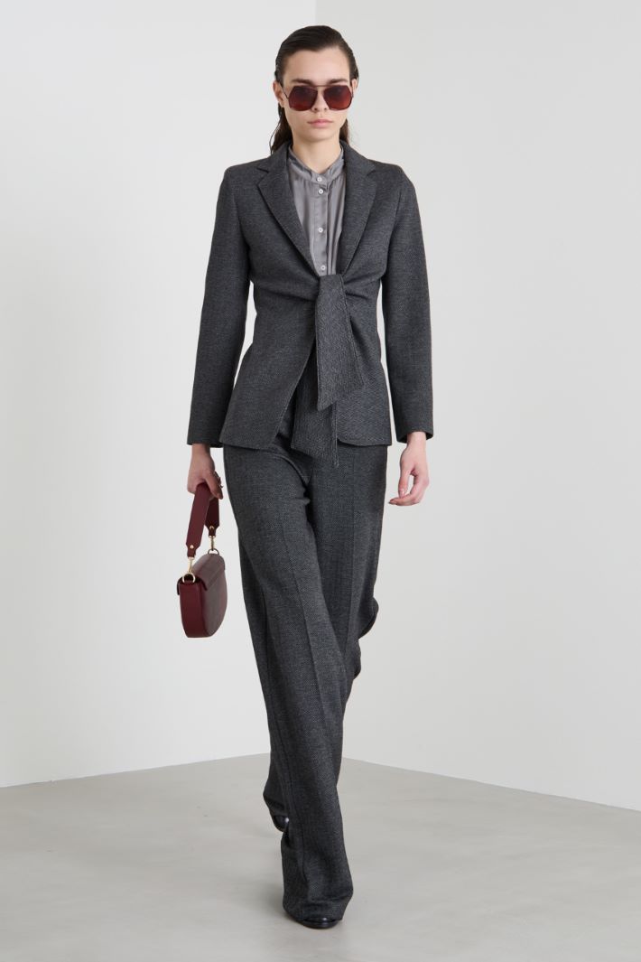 Pantaloni a palazzo in jersey Intrend