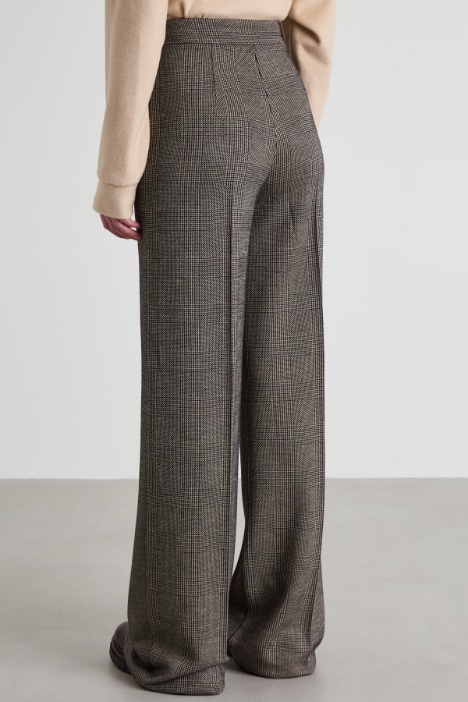 Pantalones de jersey teñidos en hilo