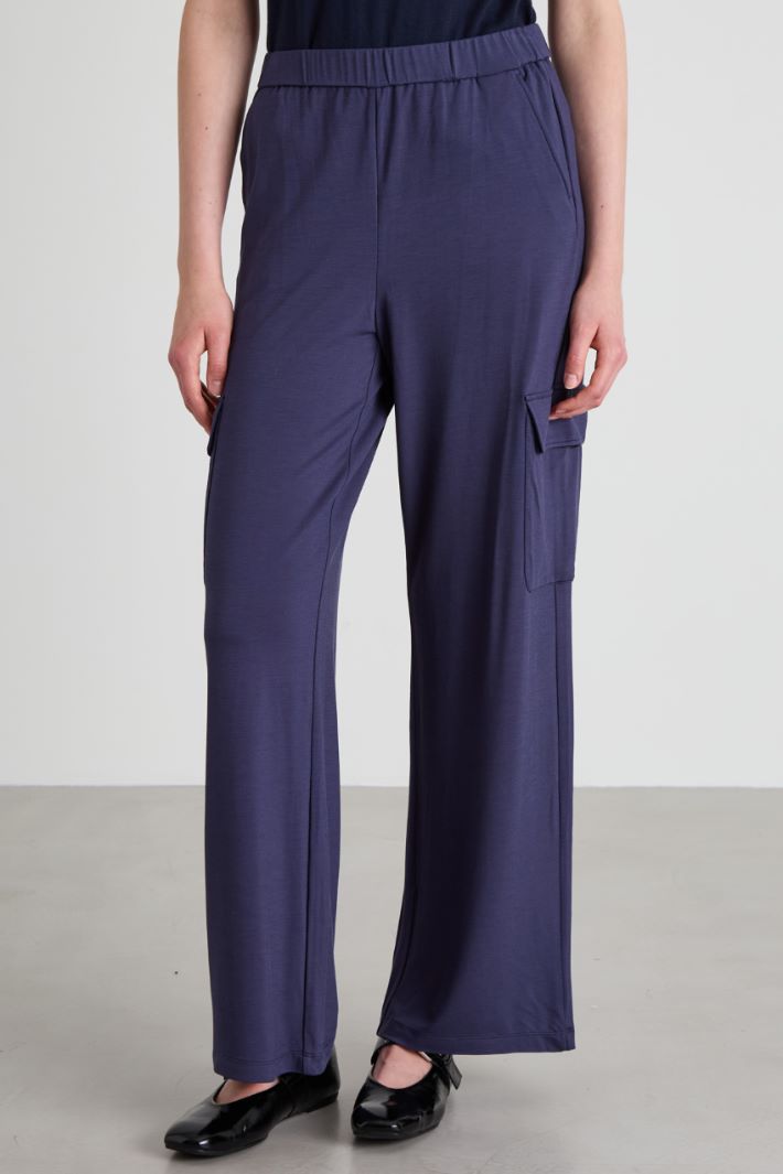 Pantalones cargo de punto Intrend - 2