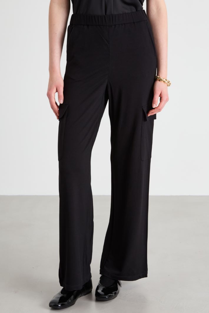 Jersey cargo trousers Intrend - 2