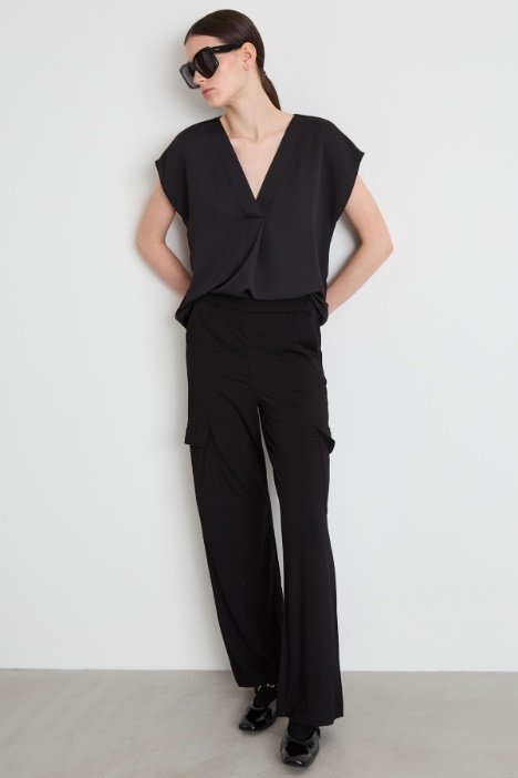 Jersey cargo trousers Intrend