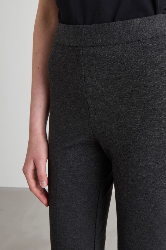 Slim-fit jersey trousers Intrend - 4