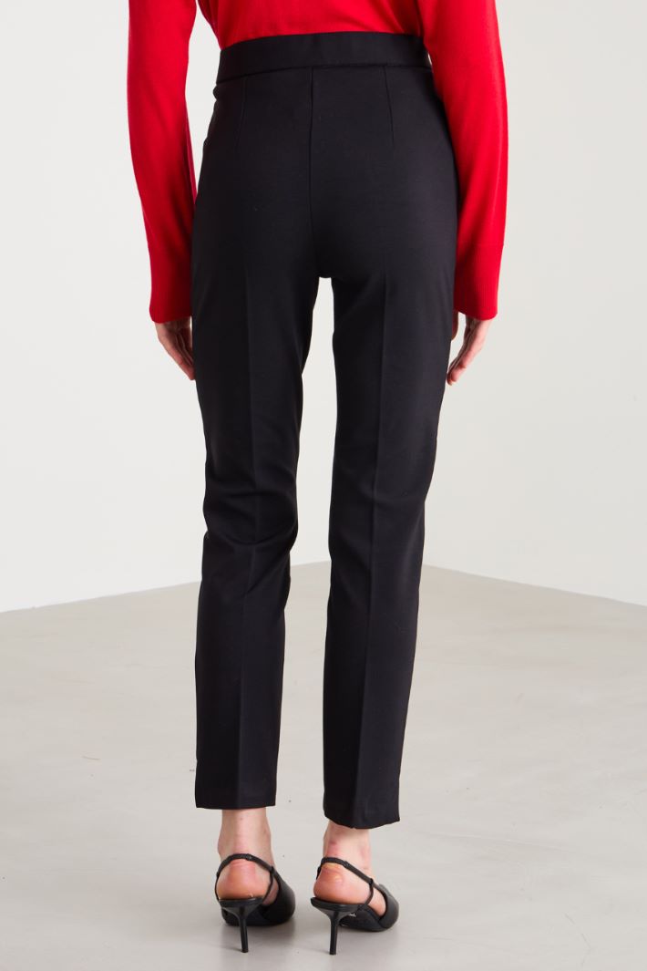 Slim-fit jersey trousers Intrend - 3
