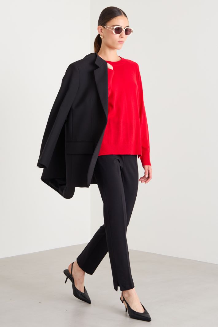 Slim-fit jersey trousers Intrend