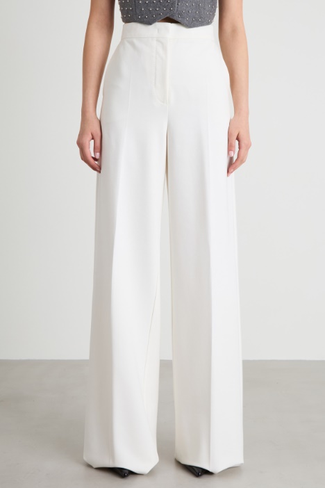 Pantaloni a palazzo in jersey