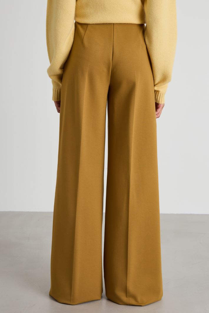 Pantaloni a palazzo in jersey Intrend - 3