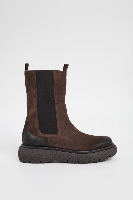 Chunky sole ankle boots - Intrend