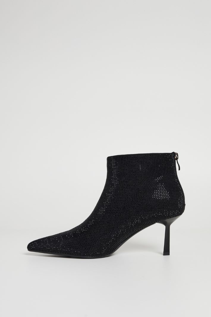 Ankle boots with rhinestones Intrend - 4