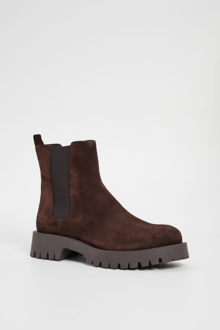 Suede effect ankle boots Intrend - 2