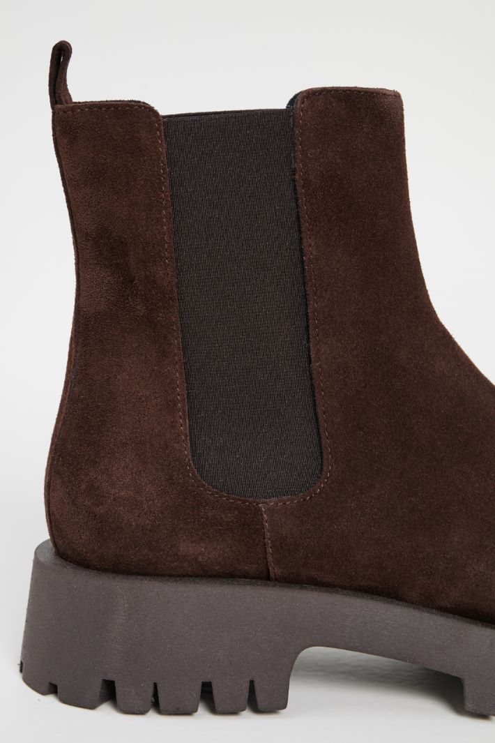 Suede effect ankle boots Intrend - 3
