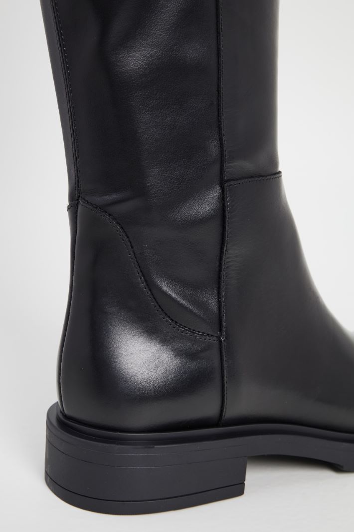 High leather boots Intrend - 3