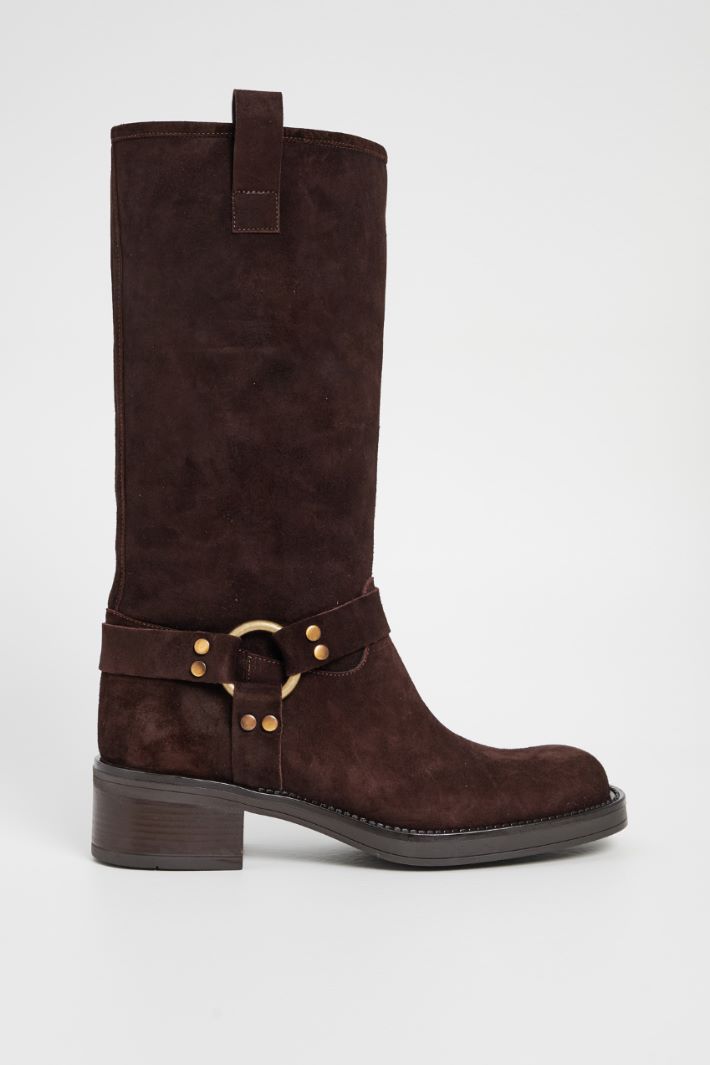 Biker style boots Intrend