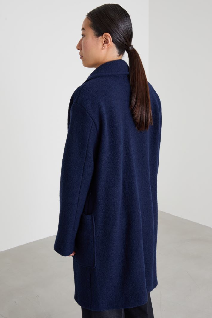 Cappotto in jersey di lana cotta Intrend - 3