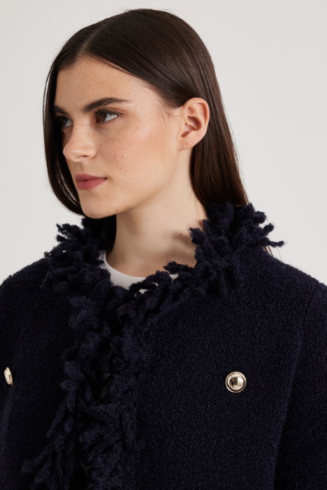 Giacca in maglia bouclé