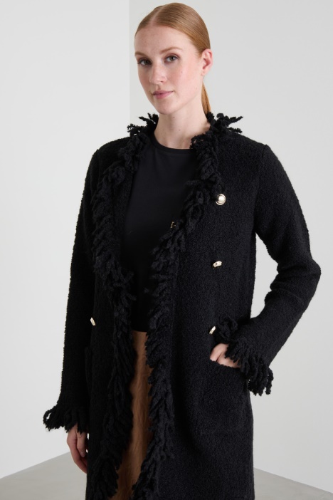 Giacca in maglia bouclé