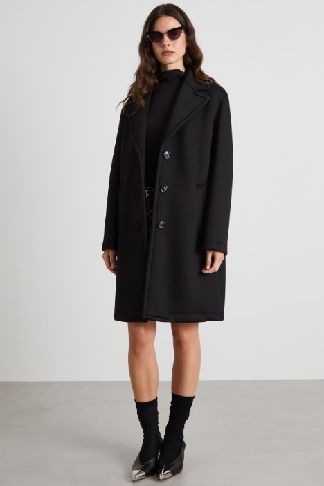 Compact jersey coat Intrend