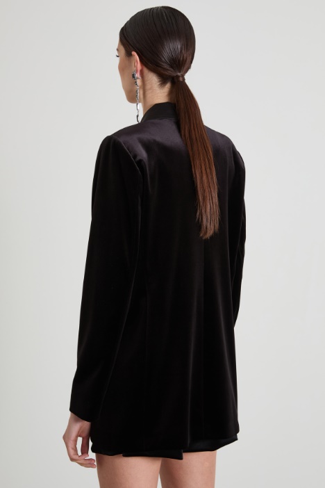 Blazer de terciopelo