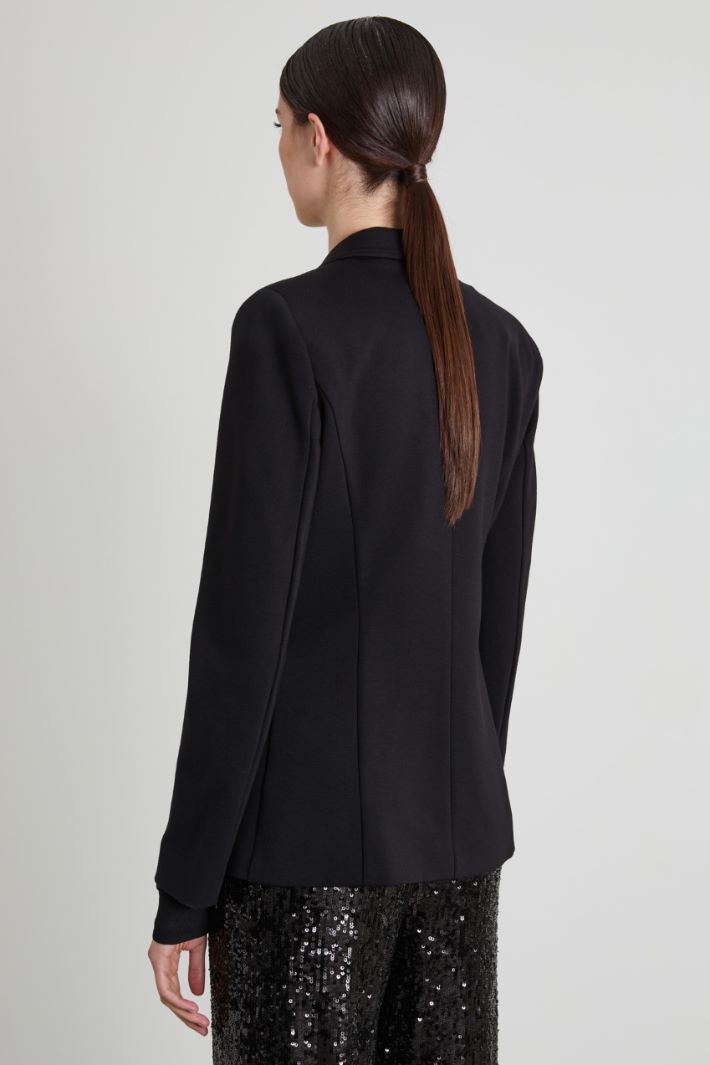 Blazer slim in jersey Intrend - 2