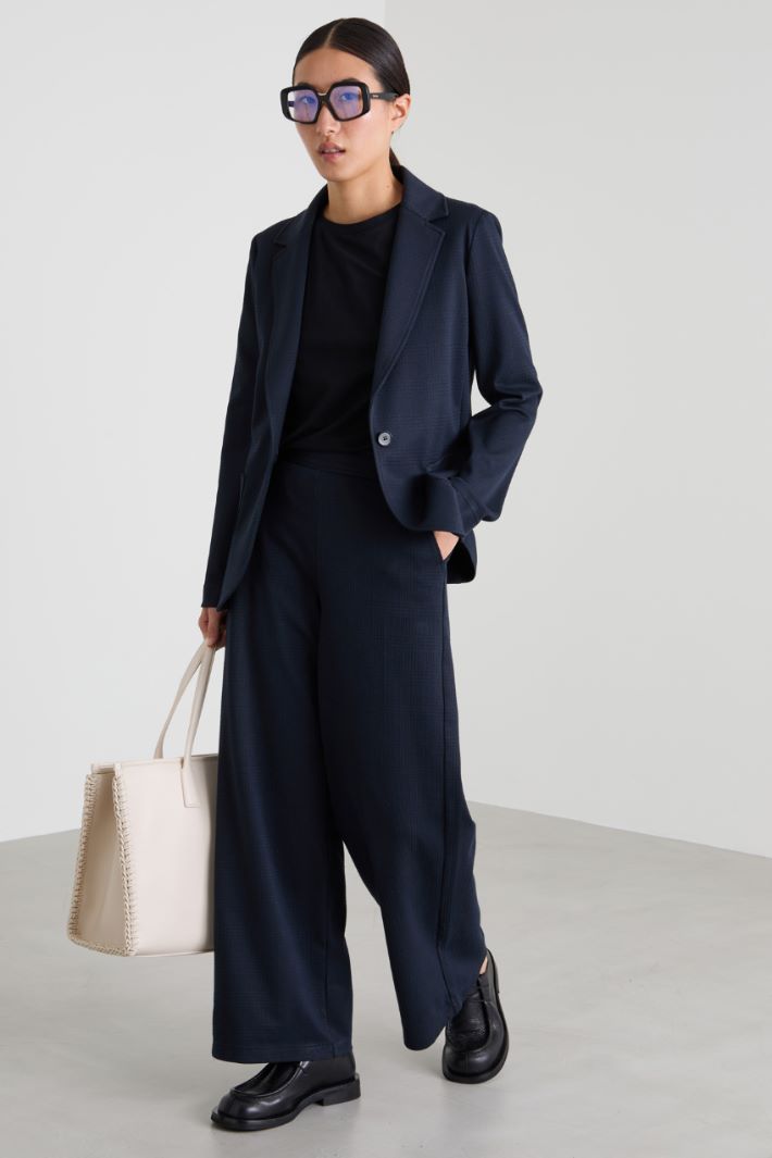 Jacquard jersey blazer Intrend - 3