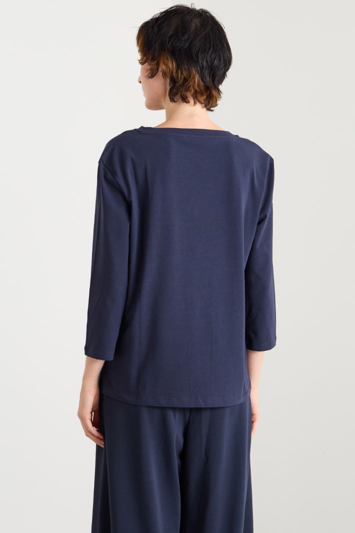 T-shirt in jersey di cotone Intrend - 2