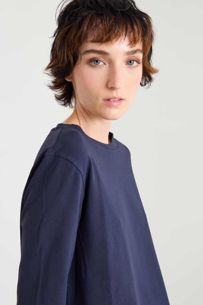 T-shirt in jersey di cotone Intrend - 4
