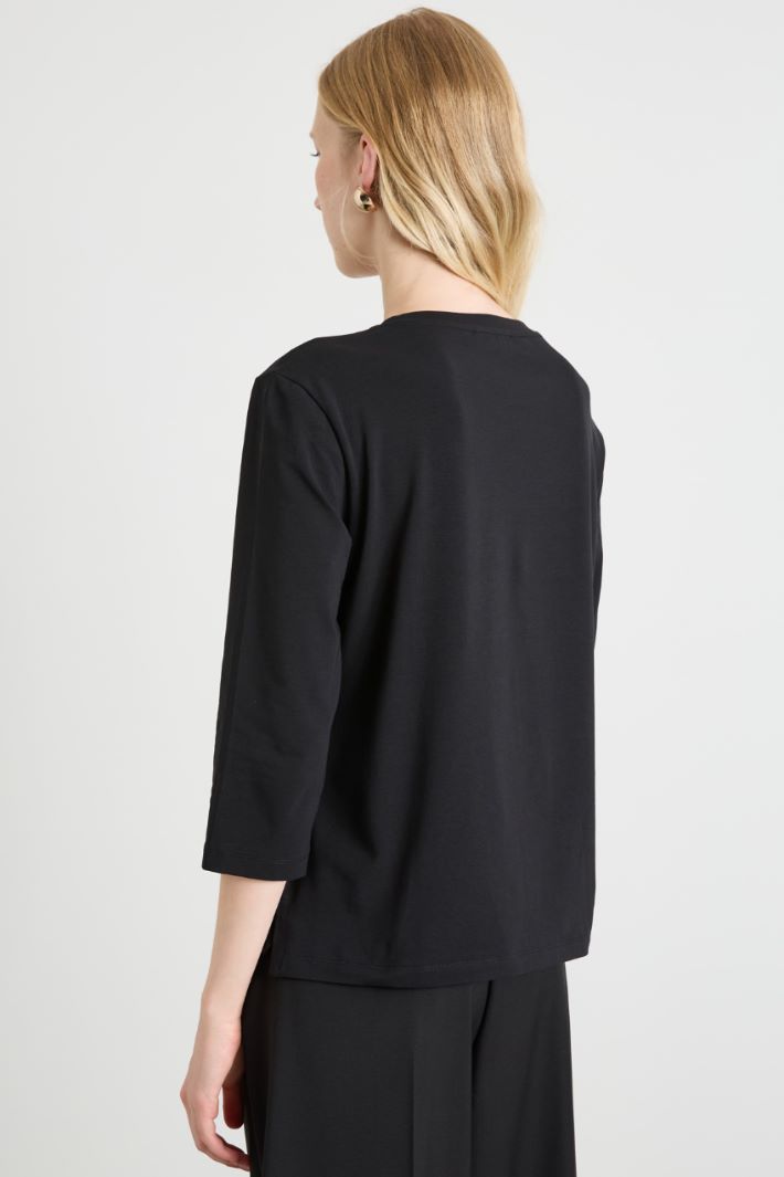 T-shirt in jersey di cotone Intrend - 2