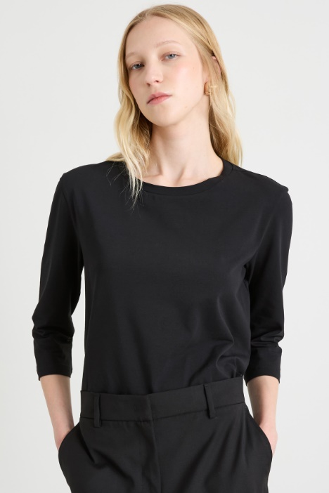 T-shirt in jersey di cotone Intrend