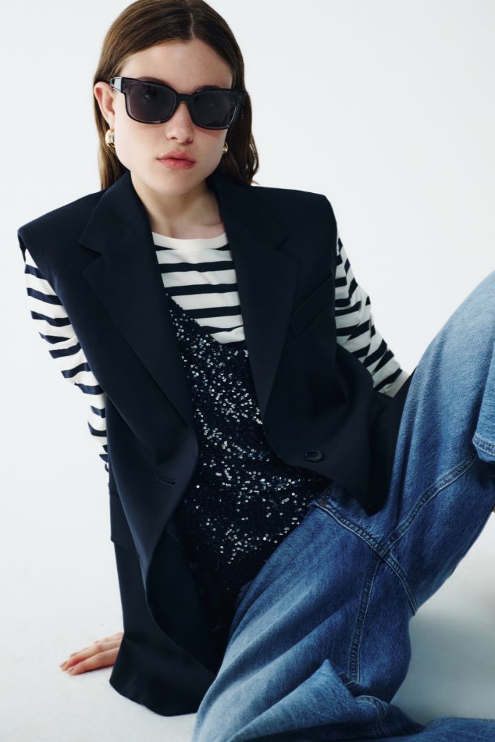 Striped crew neck T-Shirt Intrend - 6