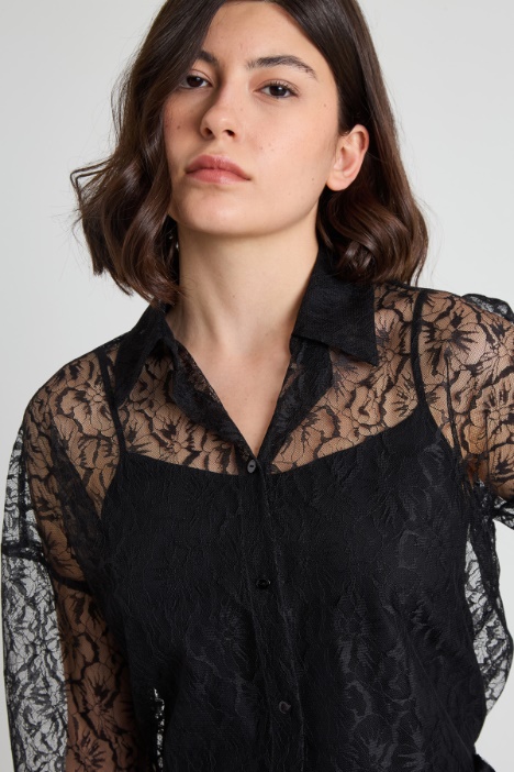 Camicia in pizzo