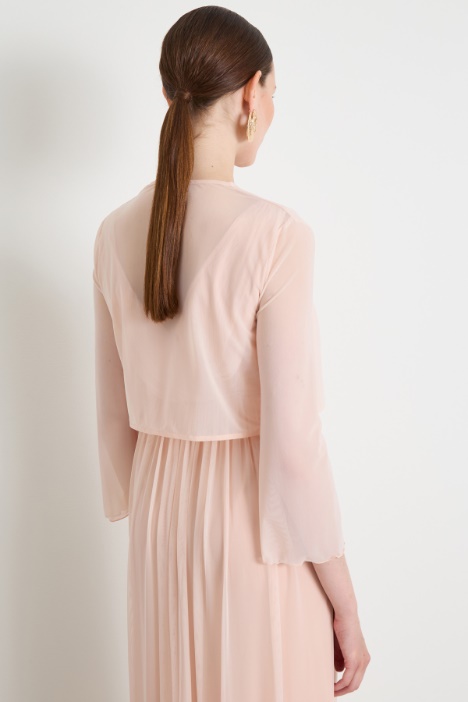 Coprispalle in tulle