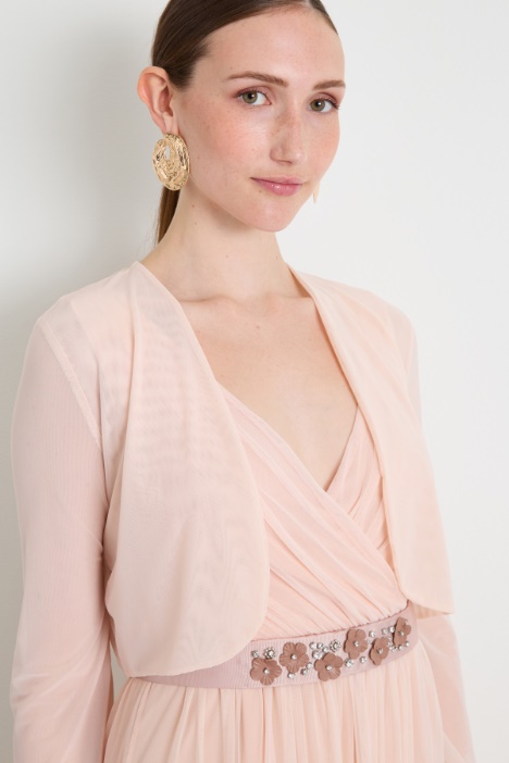 Coprispalle in tulle