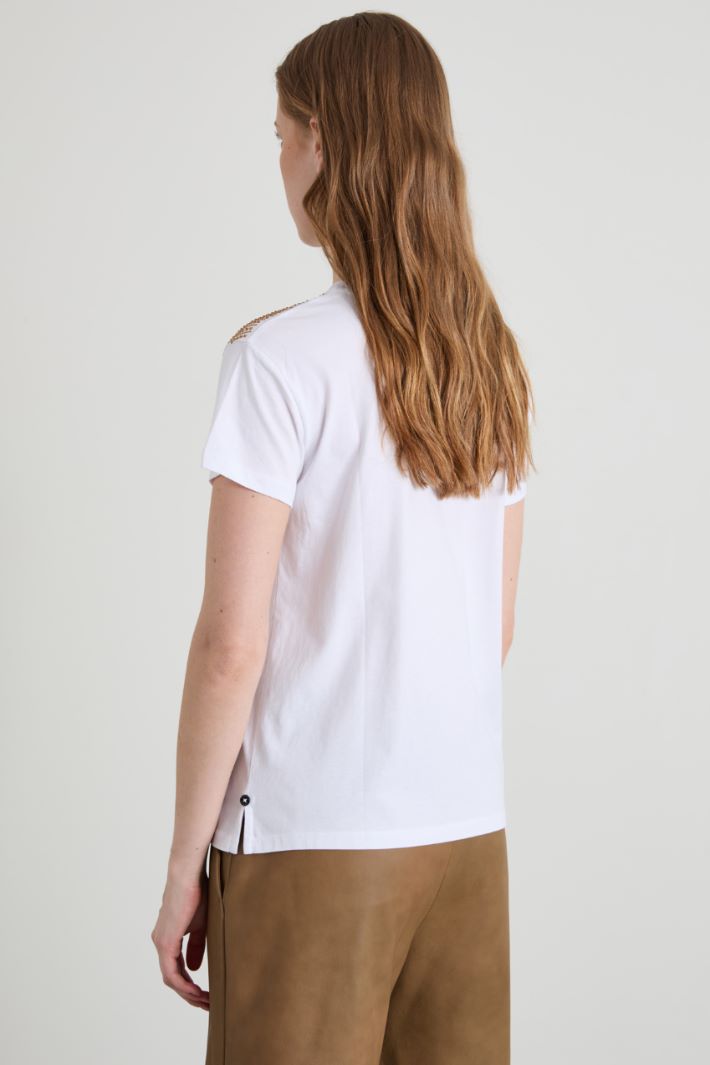 T-shirt con strass Intrend - 2