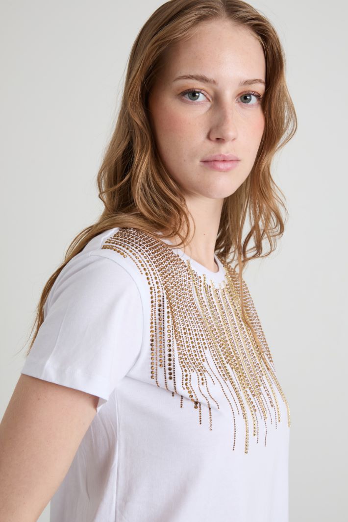 T-shirt con strass Intrend - 4