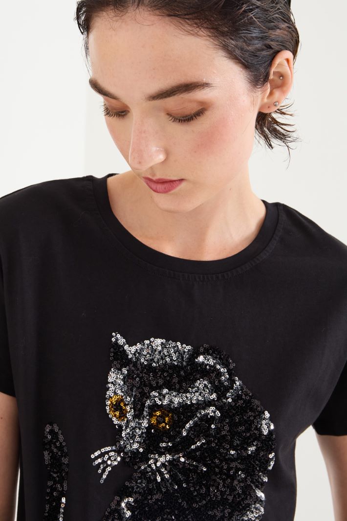 T-shirt con strass Intrend - 4