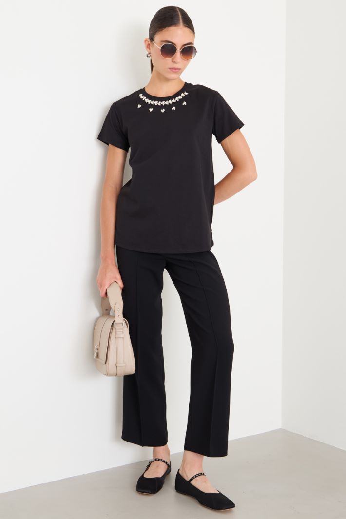 T-shirt con strass Intrend - 3