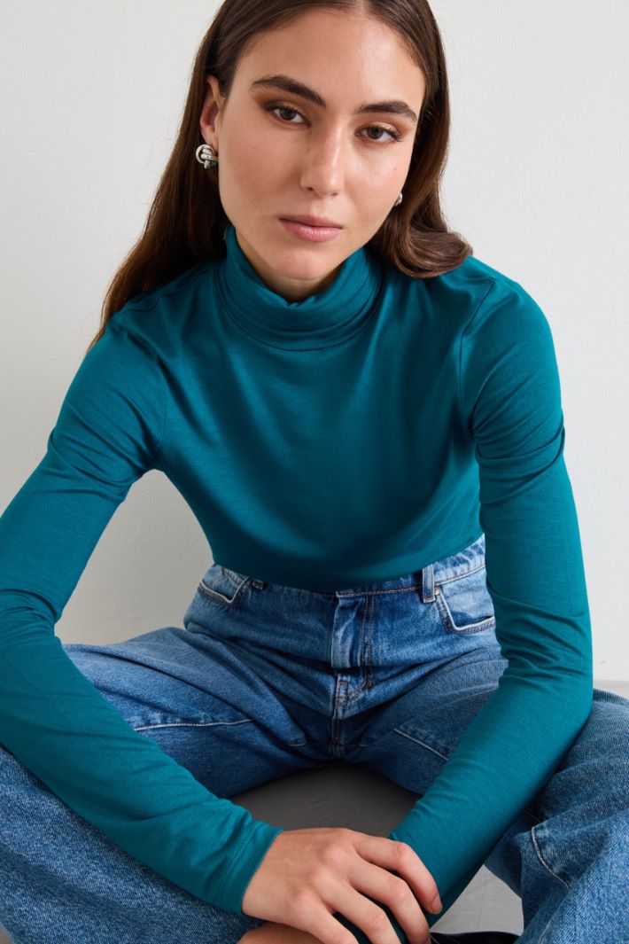 Viscose turtleneck Intrend - 4