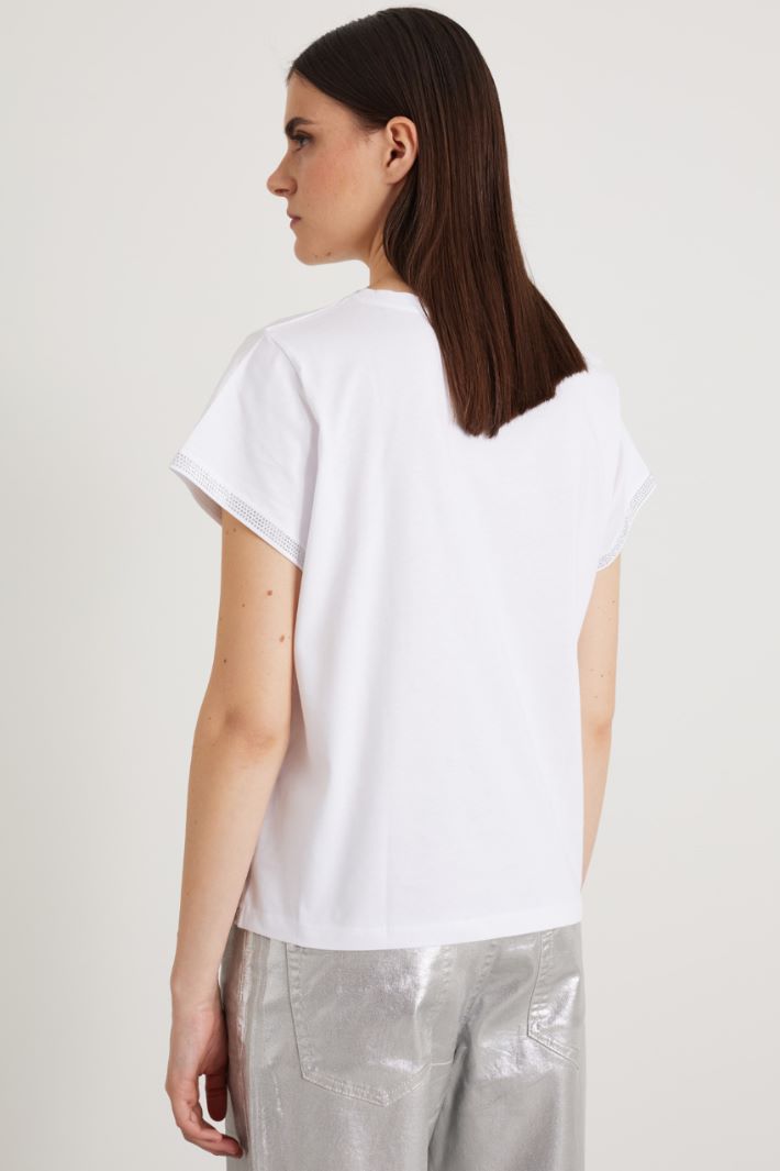 T-shirt con strass Intrend - 2