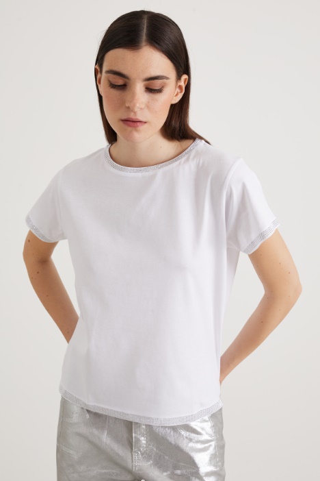 T-shirt con strass Intrend