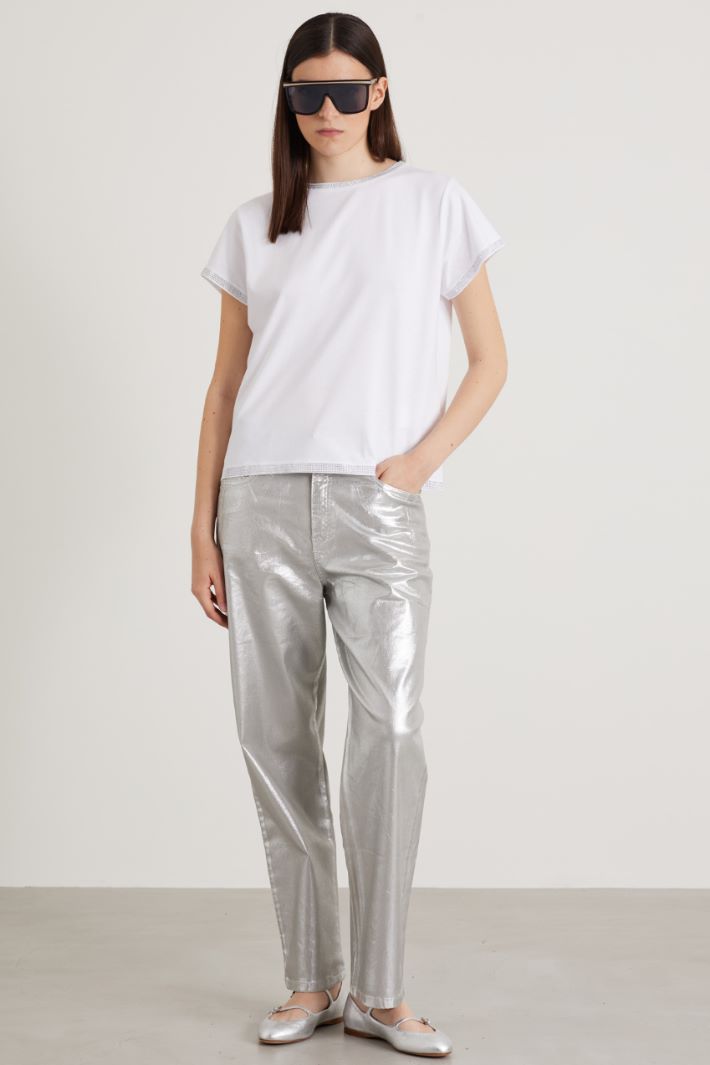 T-shirt con strass Intrend - 3