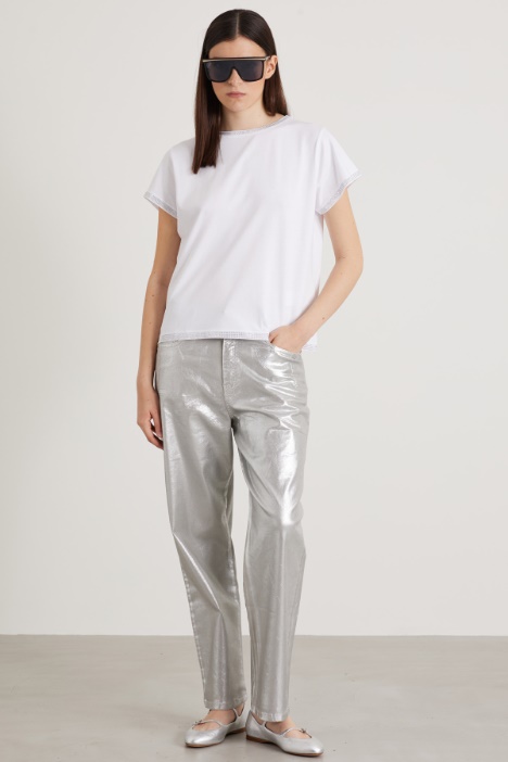 T-shirt con strass Intrend