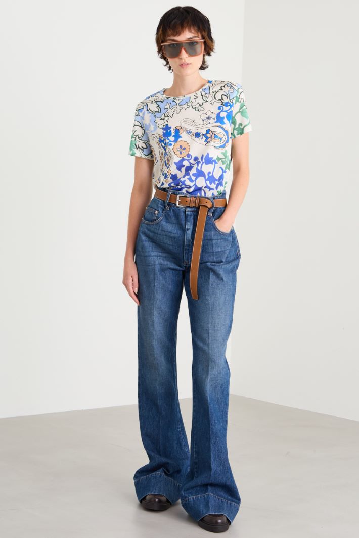 Camiseta de punto estampado Intrend - 3