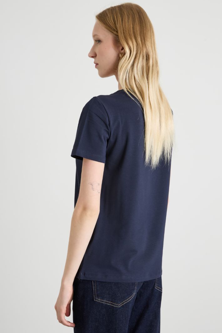 T-shirt in jersey di cotone Intrend - 2