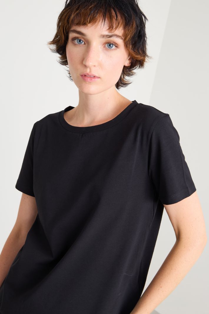 T-shirt in jersey di cotone Intrend - 4