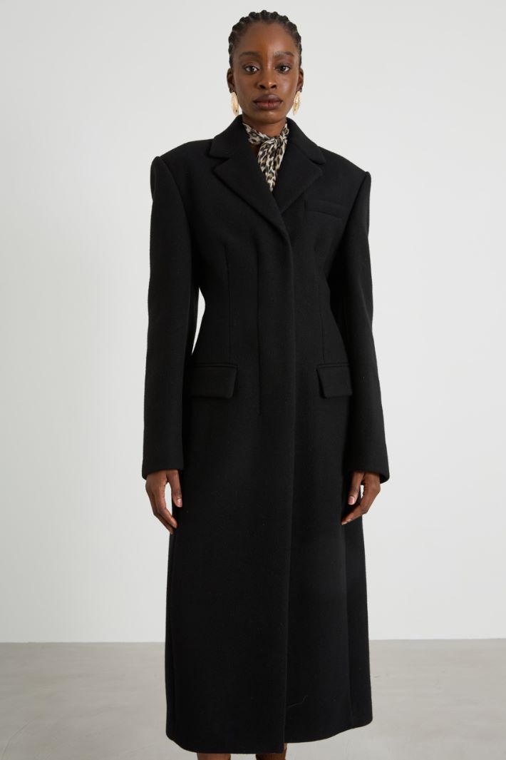 Coat with shaped sides Intrend - 2