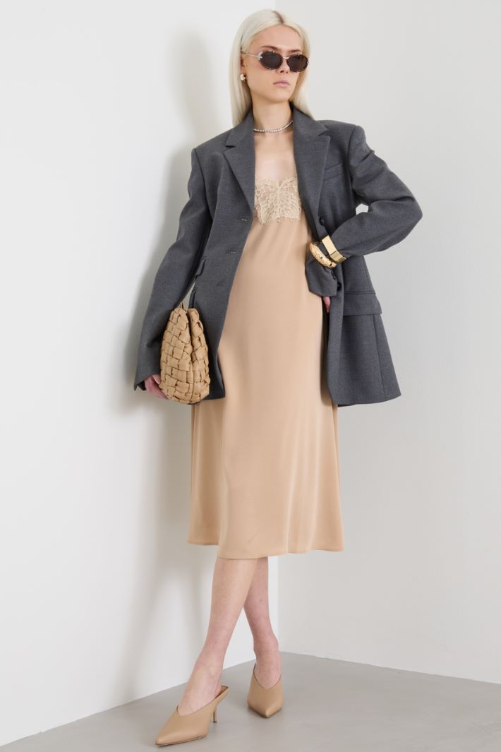 Blazer in flanella