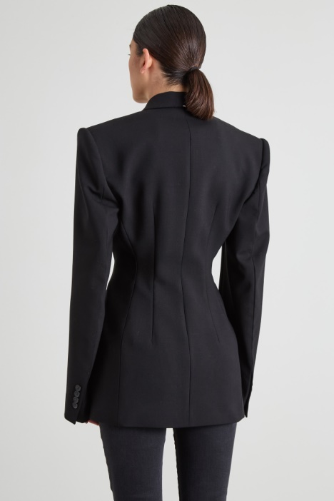 Blazer doppiopetto in lana