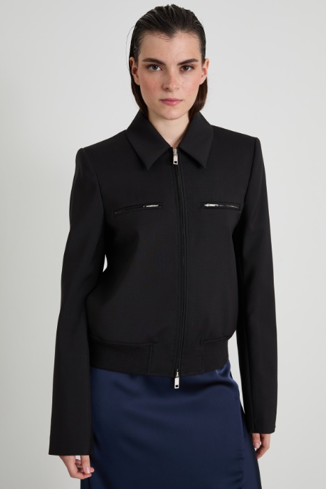 Wool canvas jacket Intrend